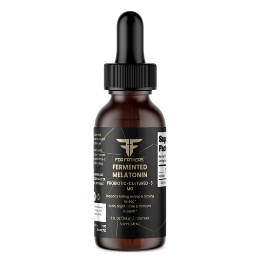 Fermented Melatonin – For Fathers Fitness – front