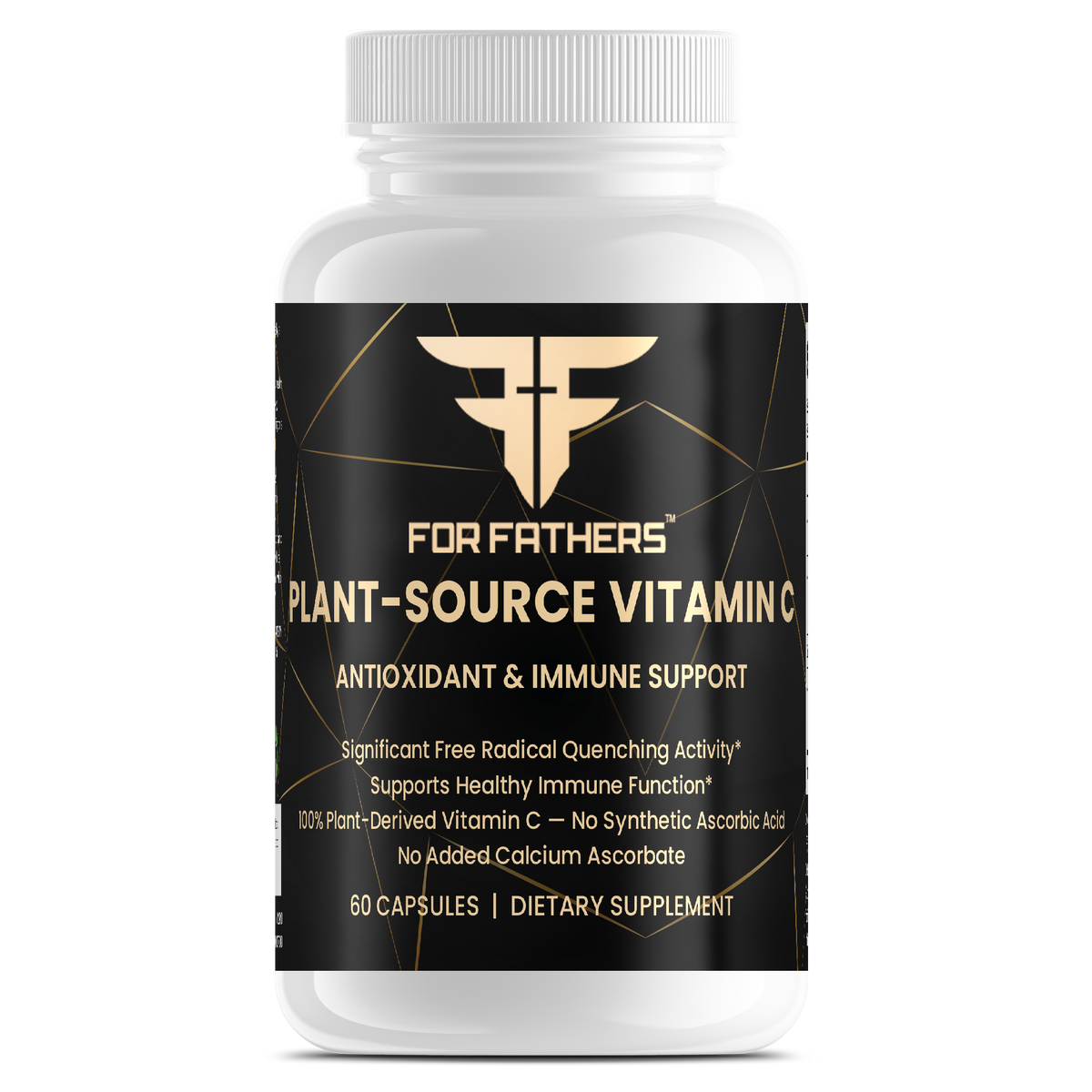 Plant-Source Vitamin C – For Fathers Fitness – front