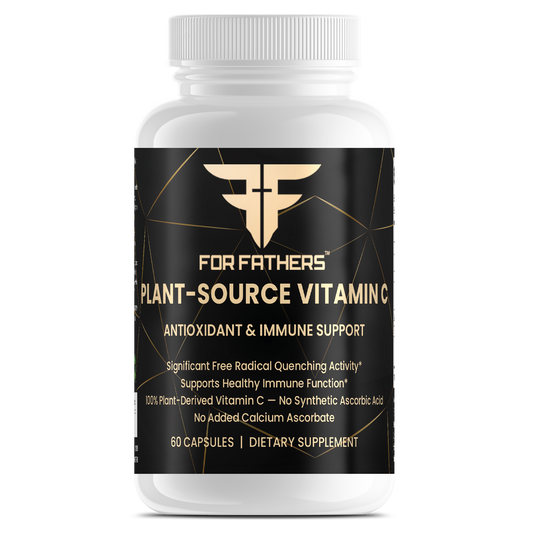 Plant-Source Vitamin C – For Fathers Fitness – front