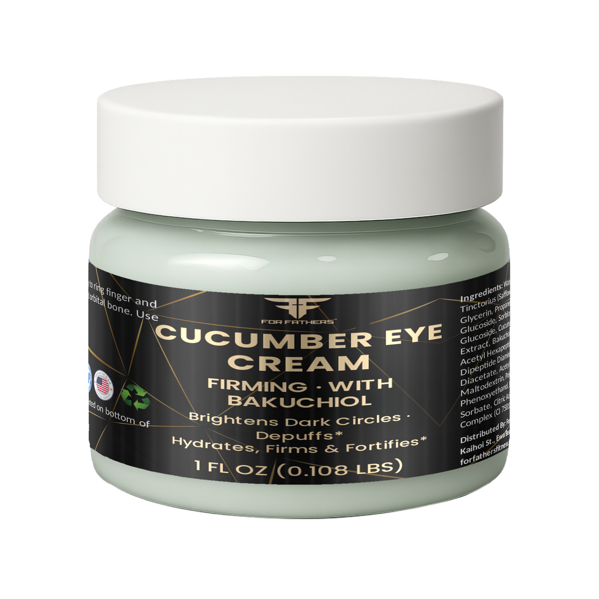 Cucumber Eye Cream – For Fathers Fitness – front