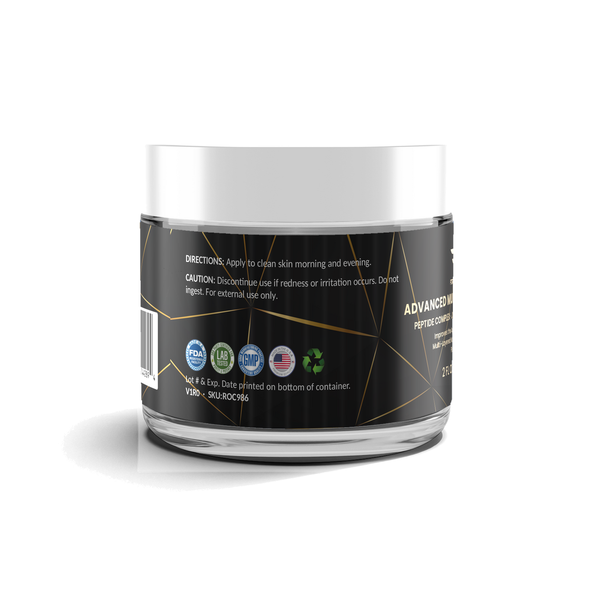 Advanced Multi Peptide Cream – For Fathers Fitness – left