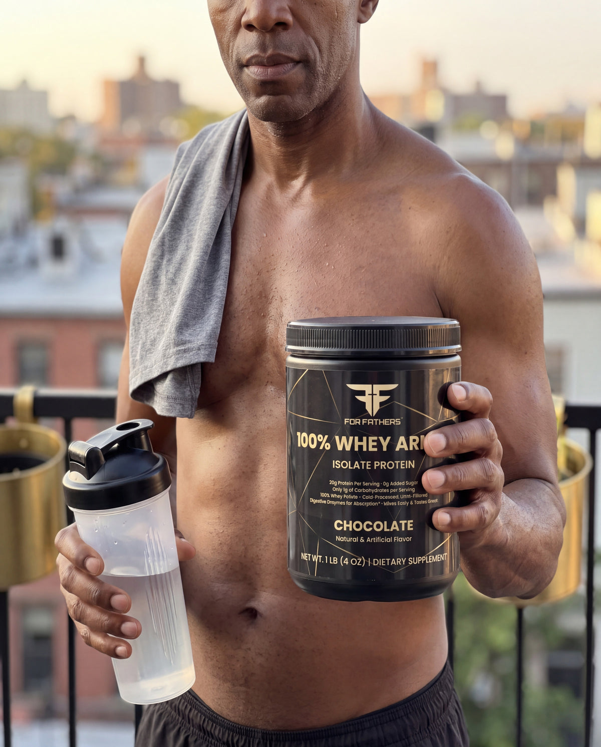 100% Whey Armor Isolate – For Fathers Fitness – lifestyle