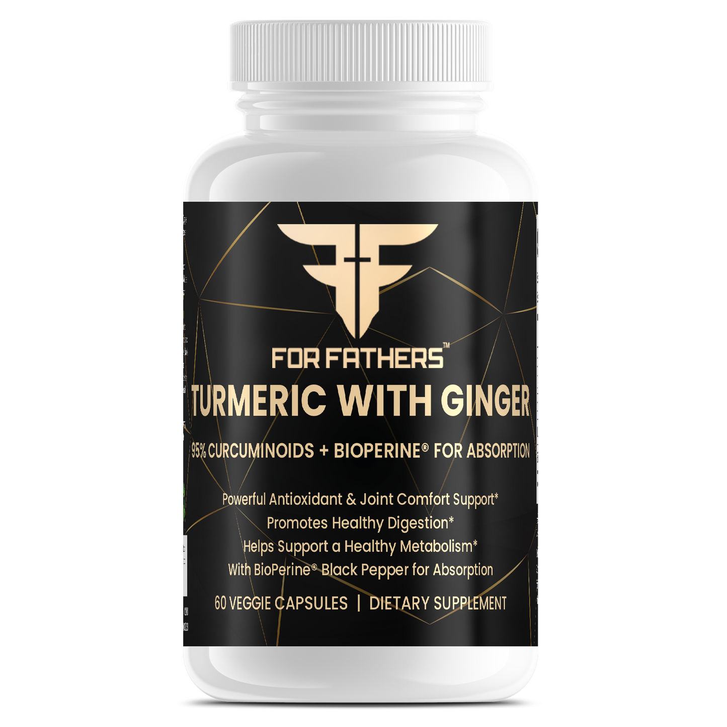 Turmeric With Ginger – For Fathers Fitness – front
