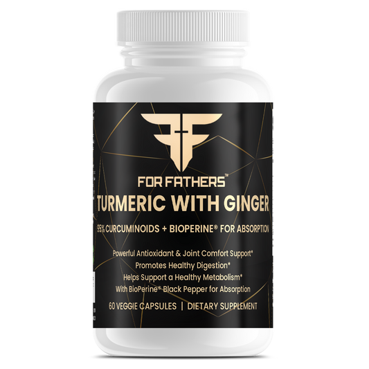 Turmeric With Ginger – For Fathers Fitness – front