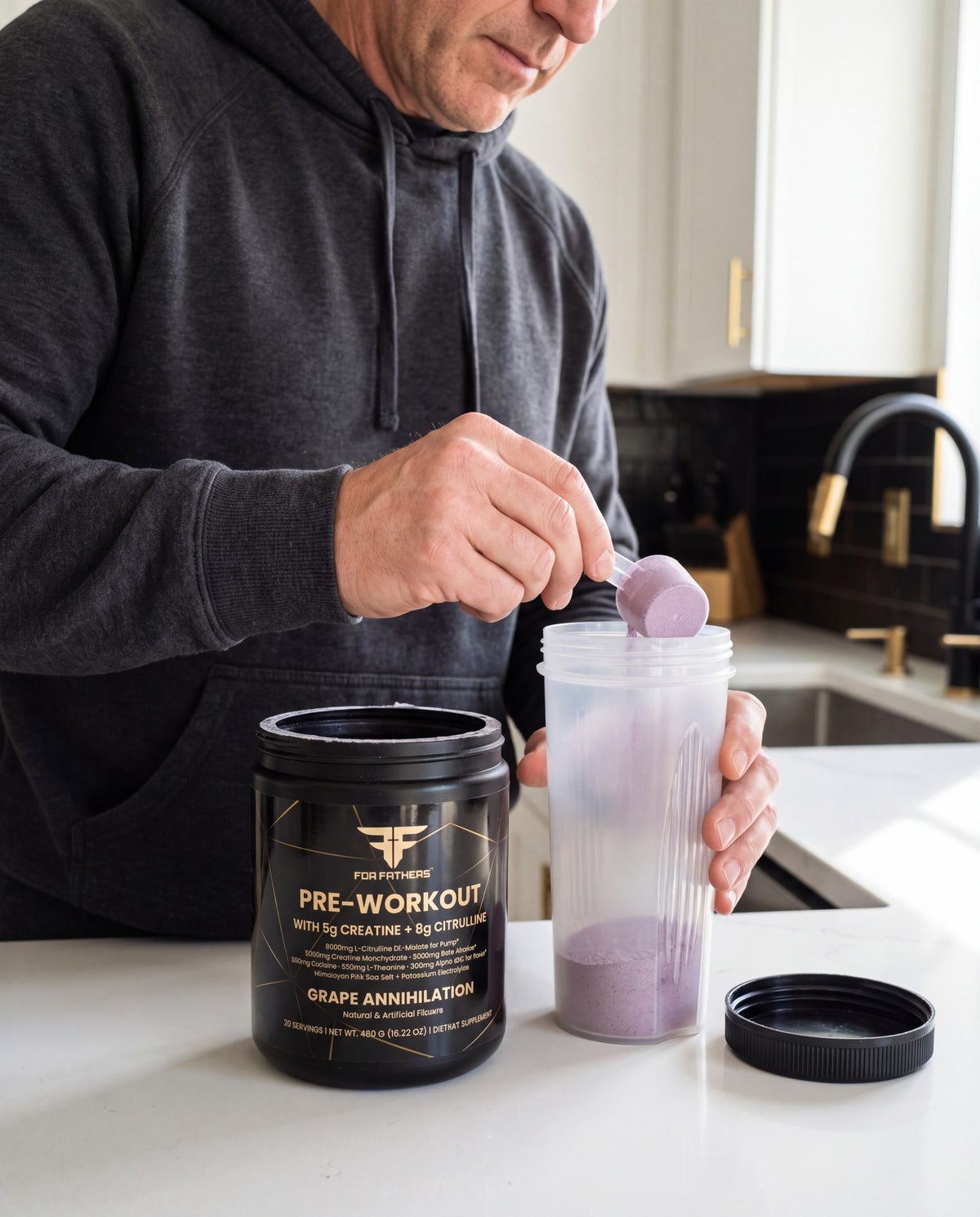 Pre-Workout with Creatine – For Fathers Fitness – lifestyle