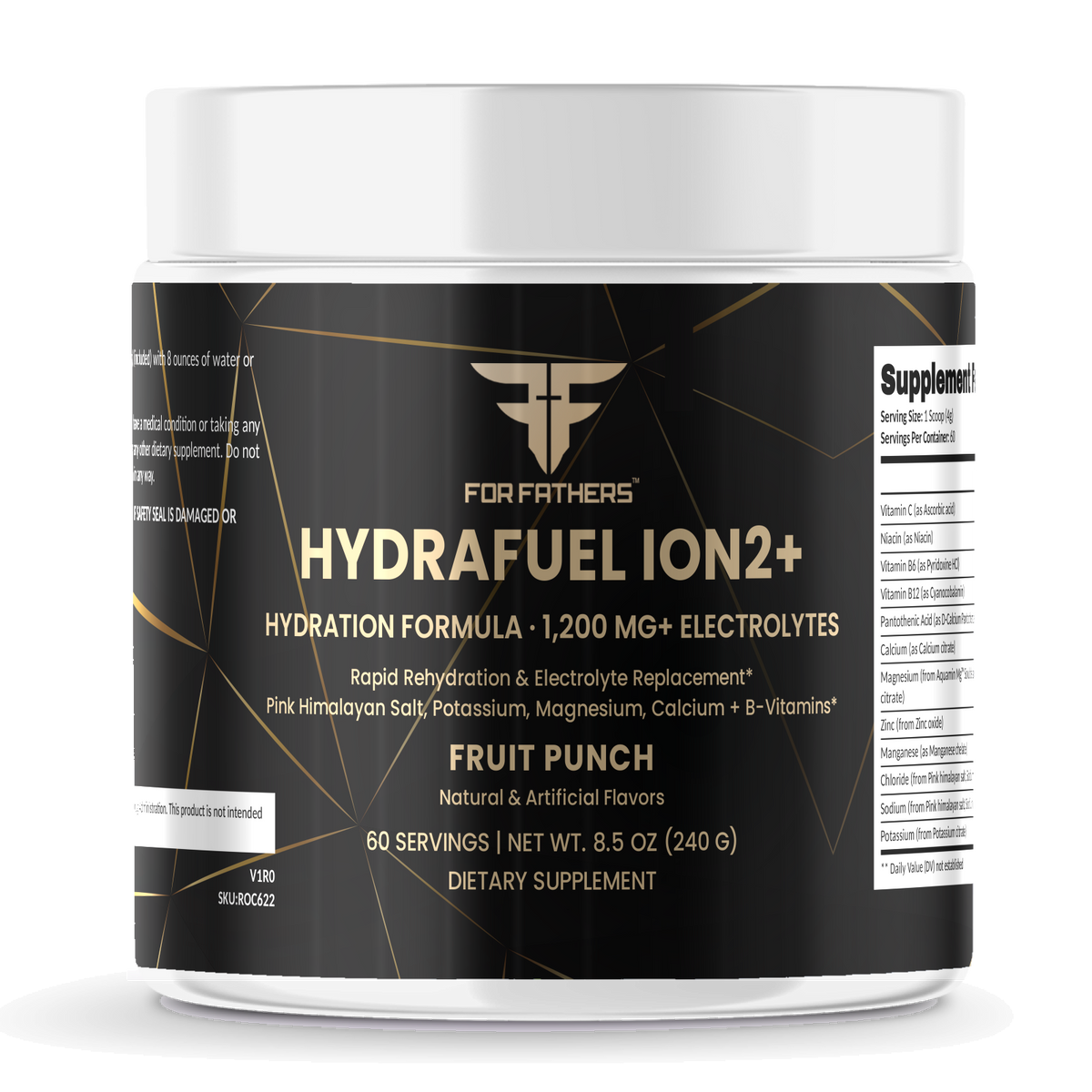 Hydrafuel Ion2+ – For Fathers Fitness – front