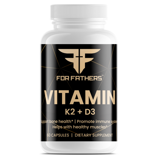 Vitamin K2 + D3 Supplement - Natural Vitamins for Health & Wellness