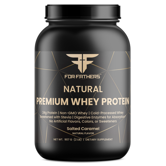 2LB Salted Caramel Whey – High-Performance Protein | Gluten-Free & Gut-Friendly