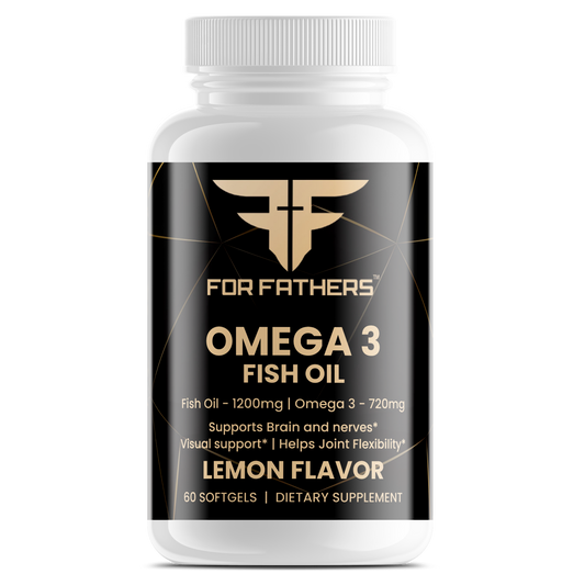 Omega 3 Fish Oil Supplement - 60 Softgel Capsules