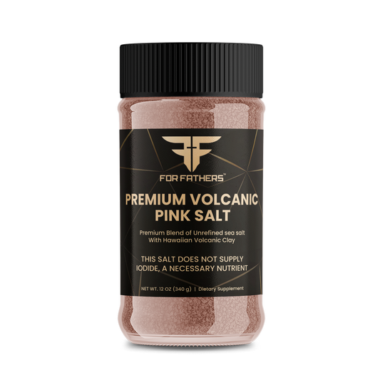Premium Volcanic Pink Salt – Mineral-Rich Sea Salt with Hawaiian Volcanic Clay
