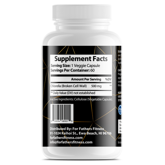 Organic Chlorella Tablets with Broken Cell Wall for Maximum Nutrition