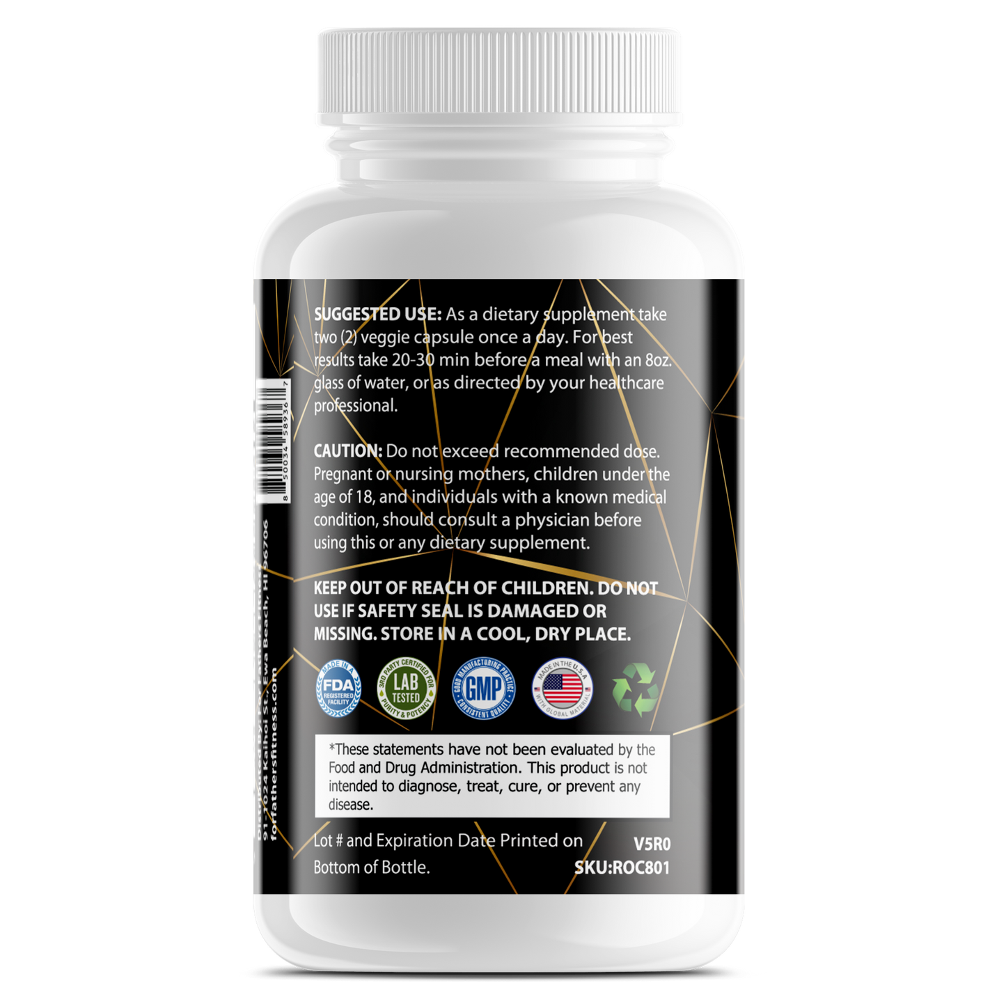 Anti-Anxiety Supplement - Natural Support for Stress & Anxiety Relief