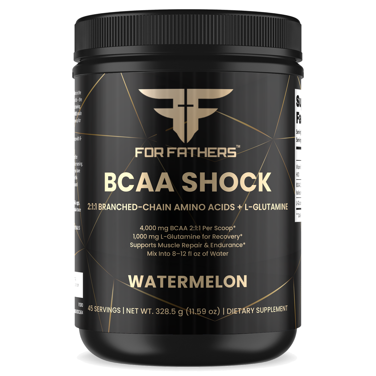 BCAA Shock – Watermelon – For Fathers Fitness – front