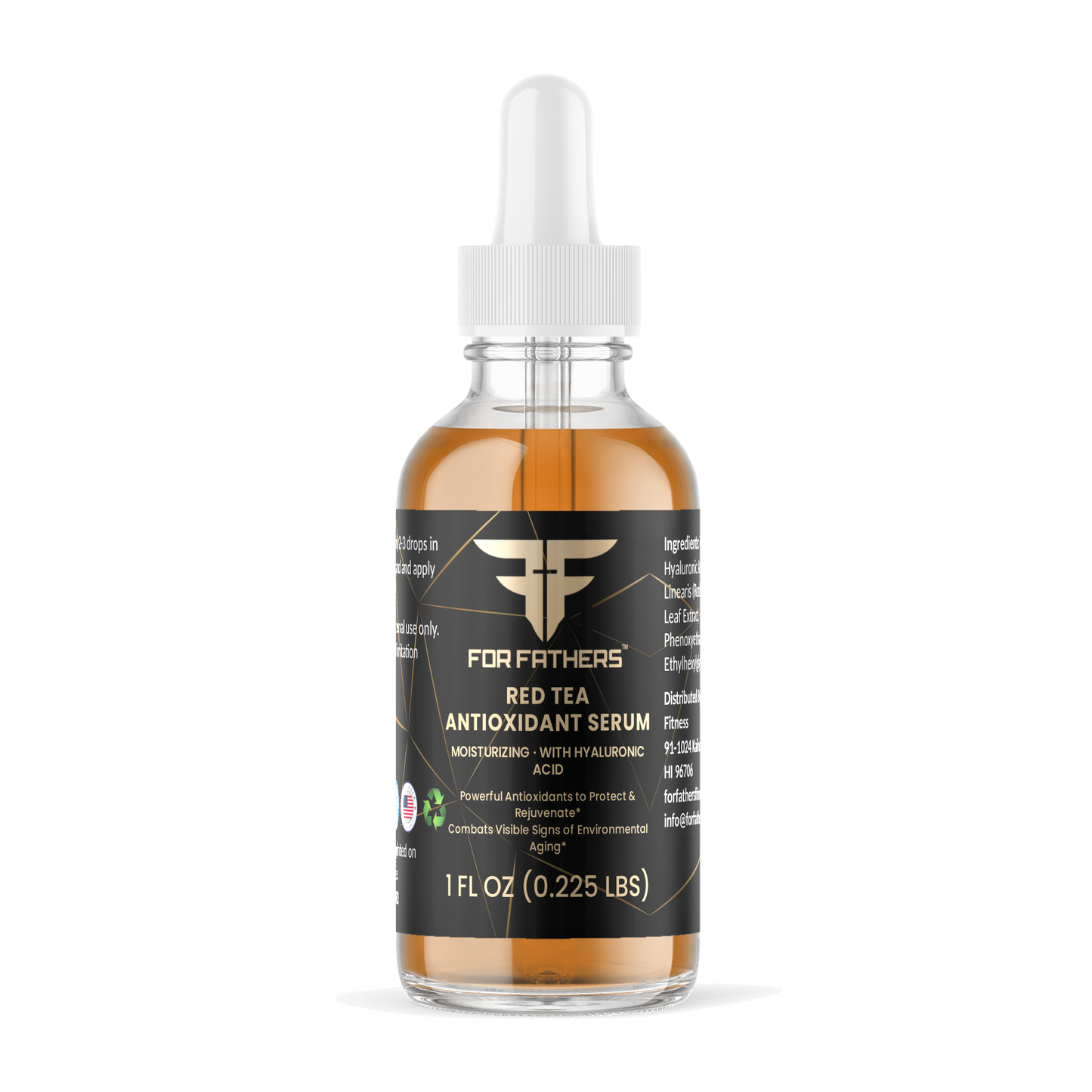 Red Tea Antioxidant Serum – For Fathers Fitness – front