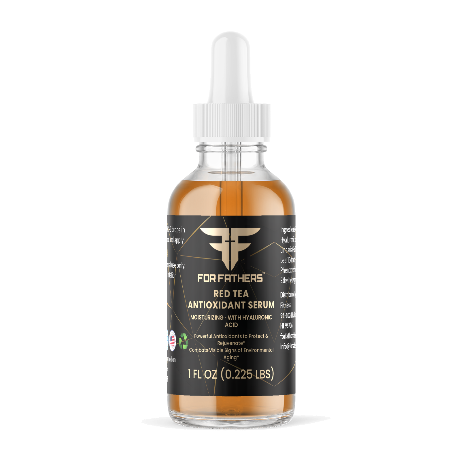 Red Tea Antioxidant Serum – For Fathers Fitness – front