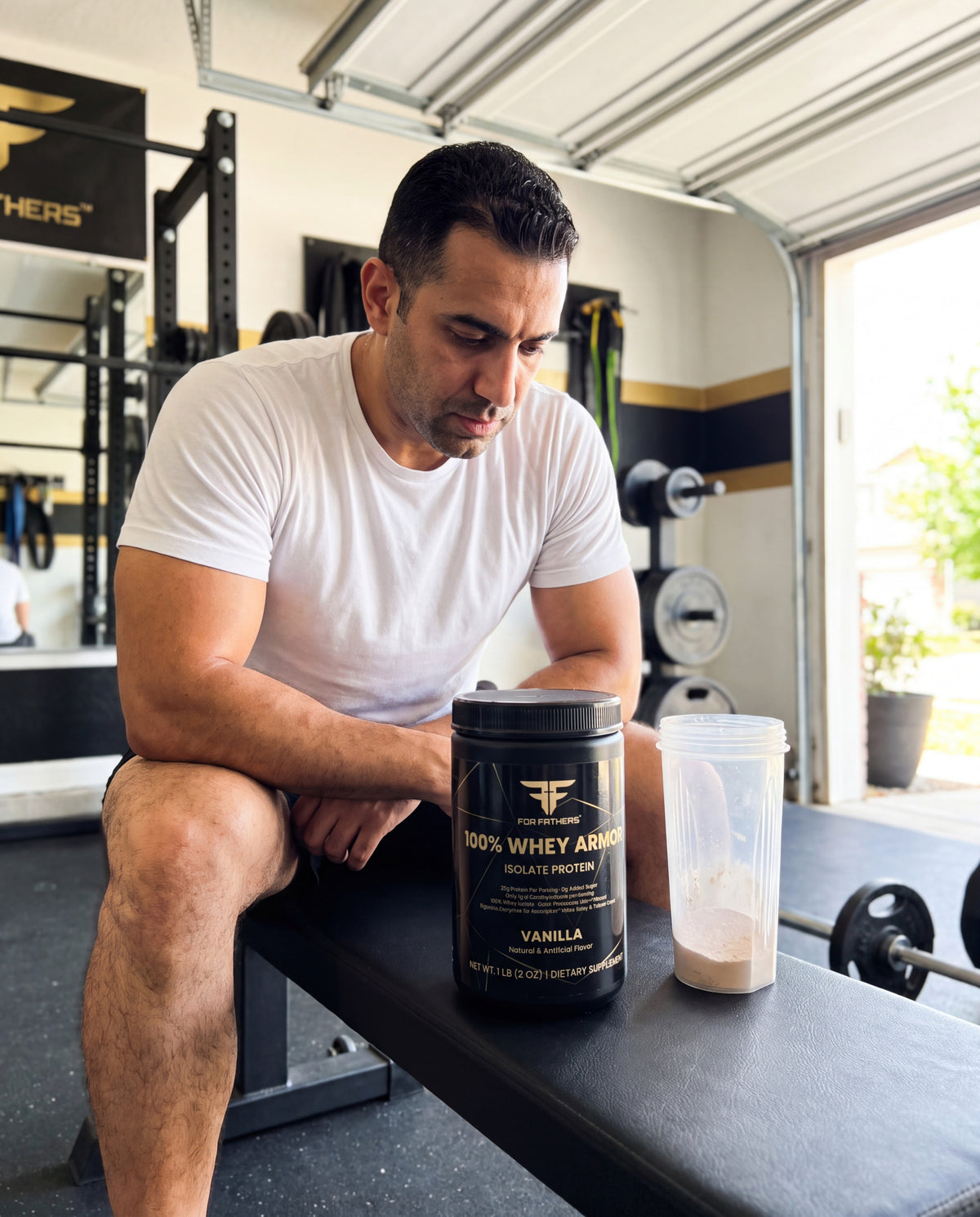 100% Whey Armor Isolate – For Fathers Fitness – lifestyle