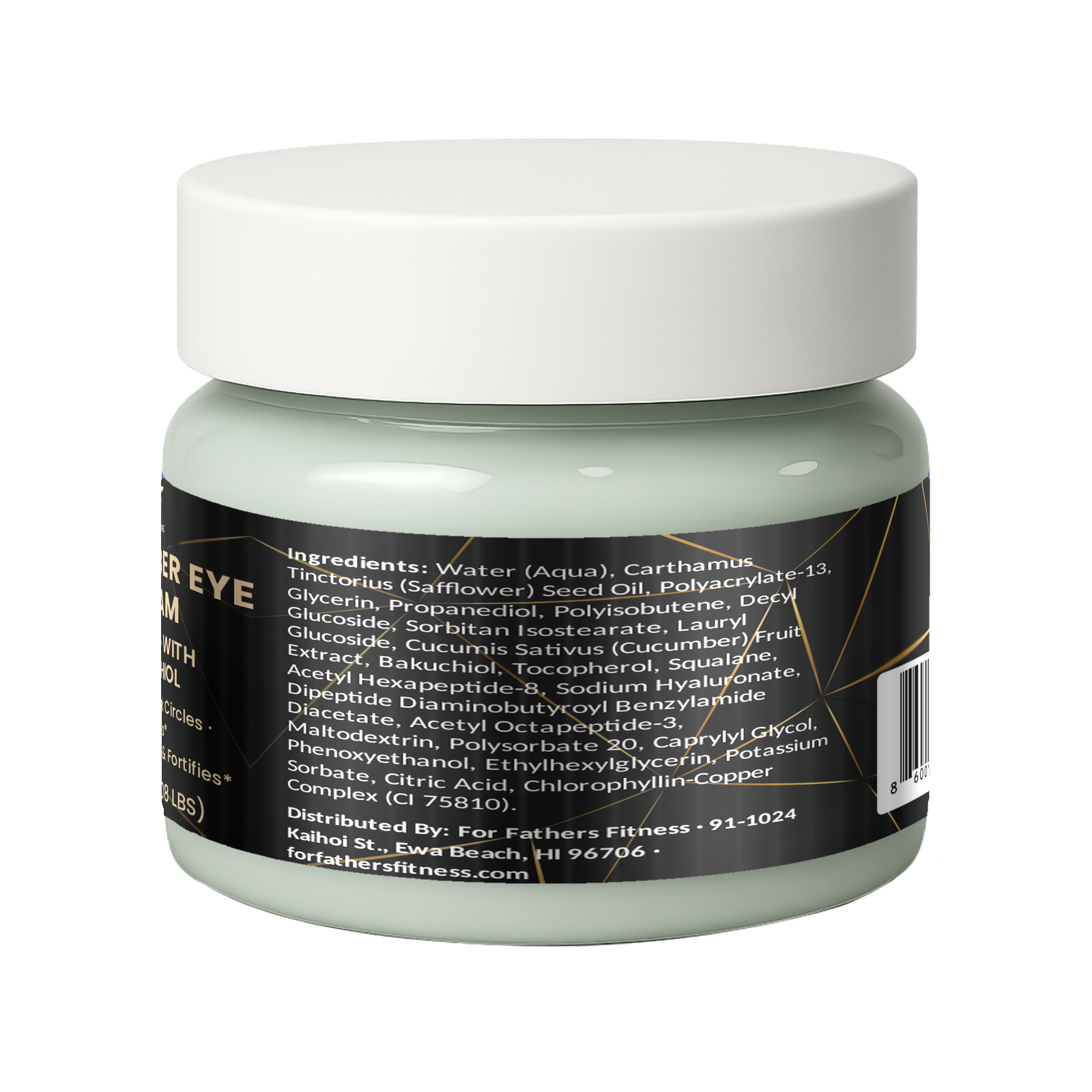 Cucumber Eye Cream – For Fathers Fitness – right