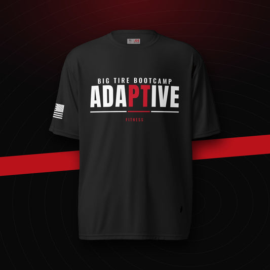 bg2|40494901395652|Big Tire Bootcamp ADAPTIVE Performance Tee — front