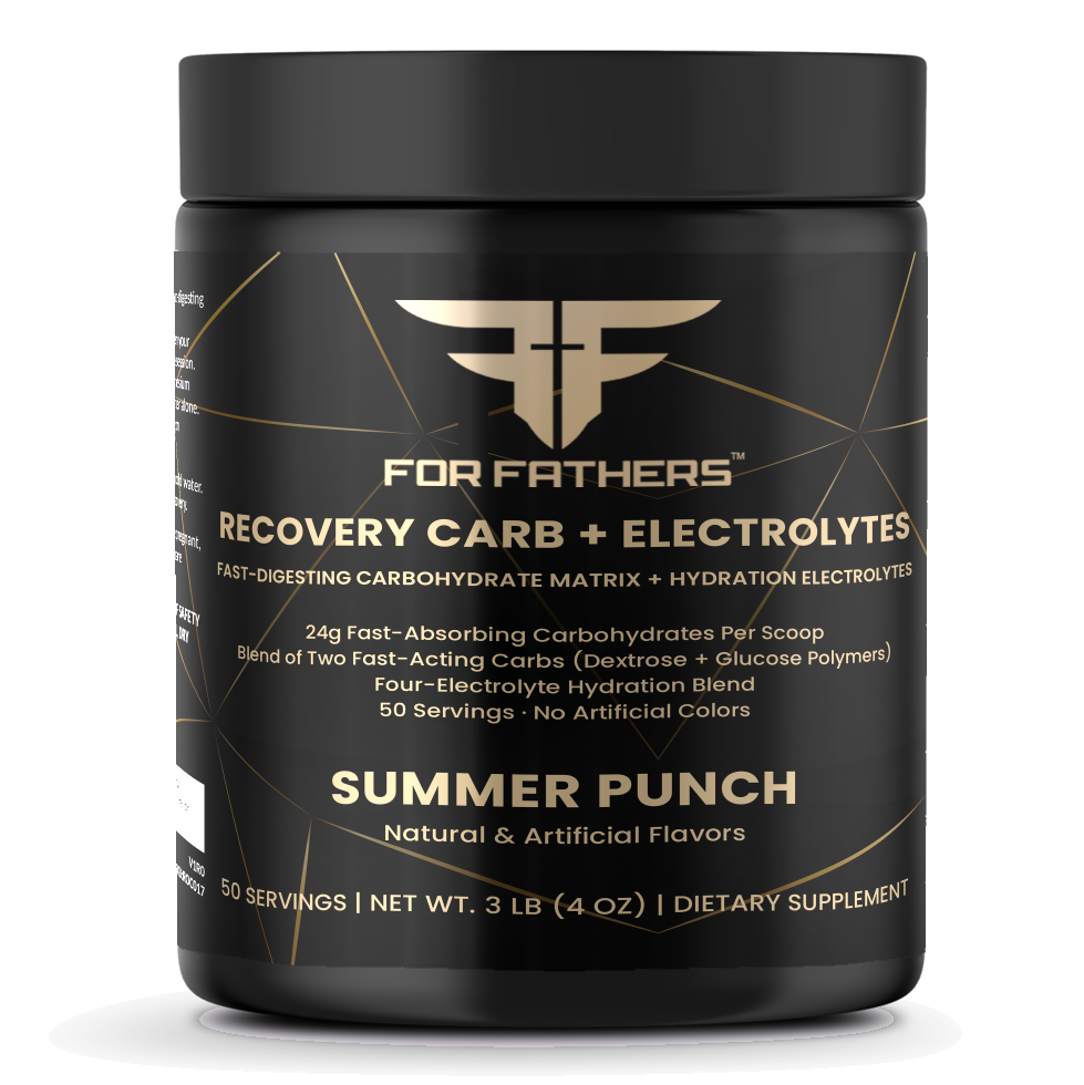 Recovery Carb + Electrolytes – Summer Punch – For Fathers Fitness – front