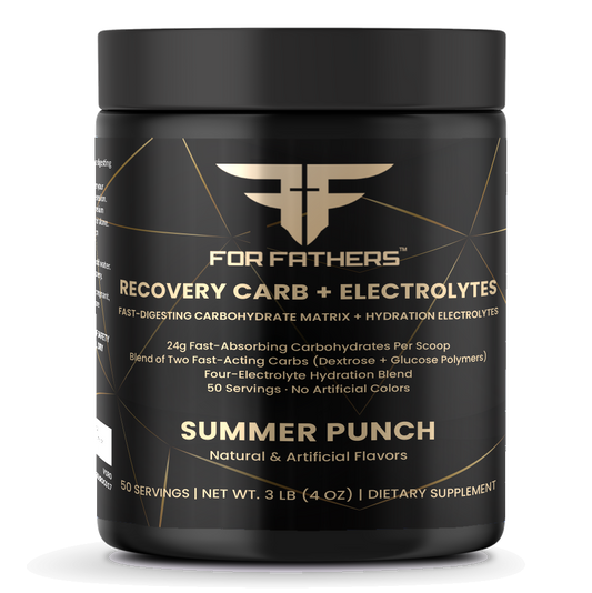 Recovery Carb + Electrolytes – Summer Punch – For Fathers Fitness – front
