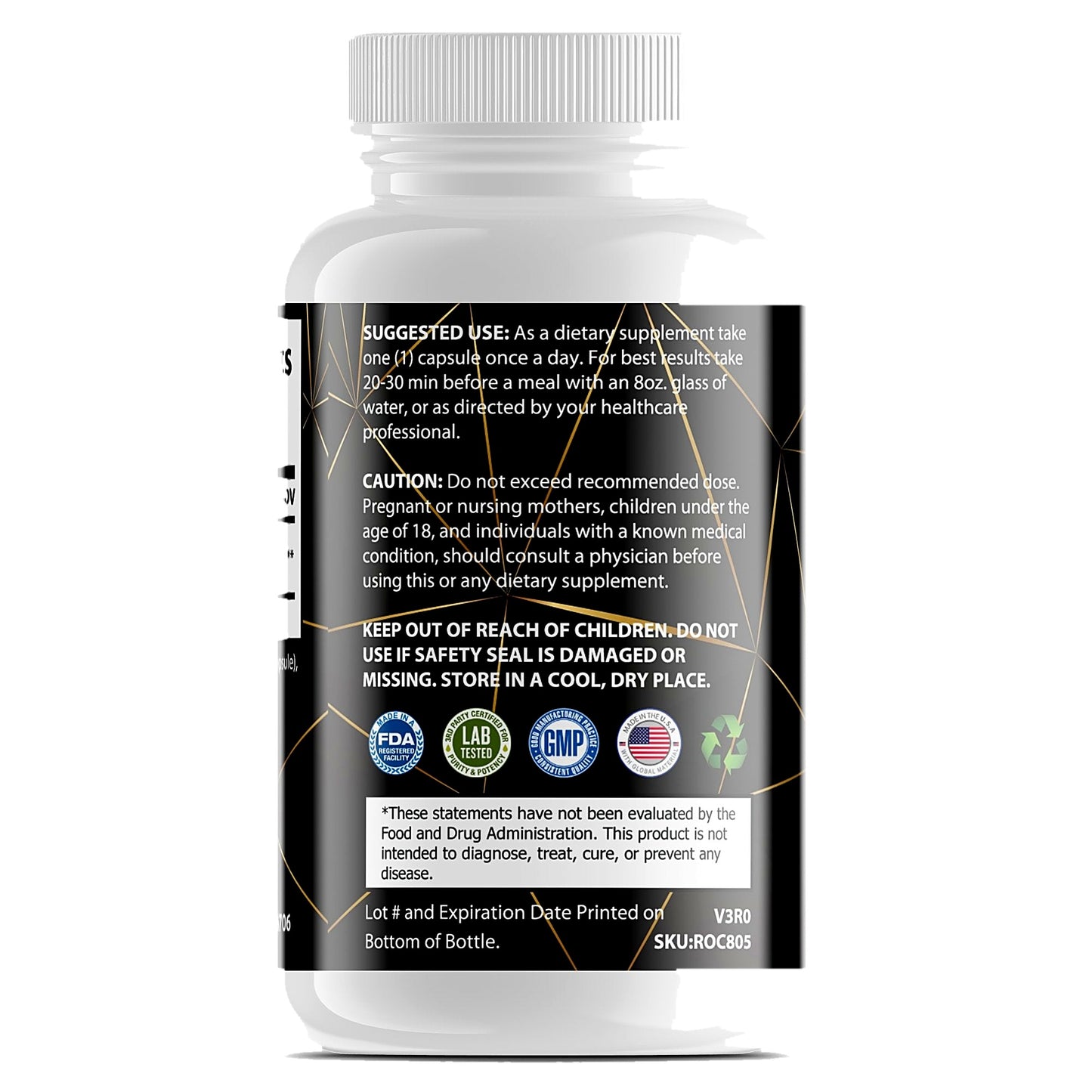 CoQ10 suggested use and label details