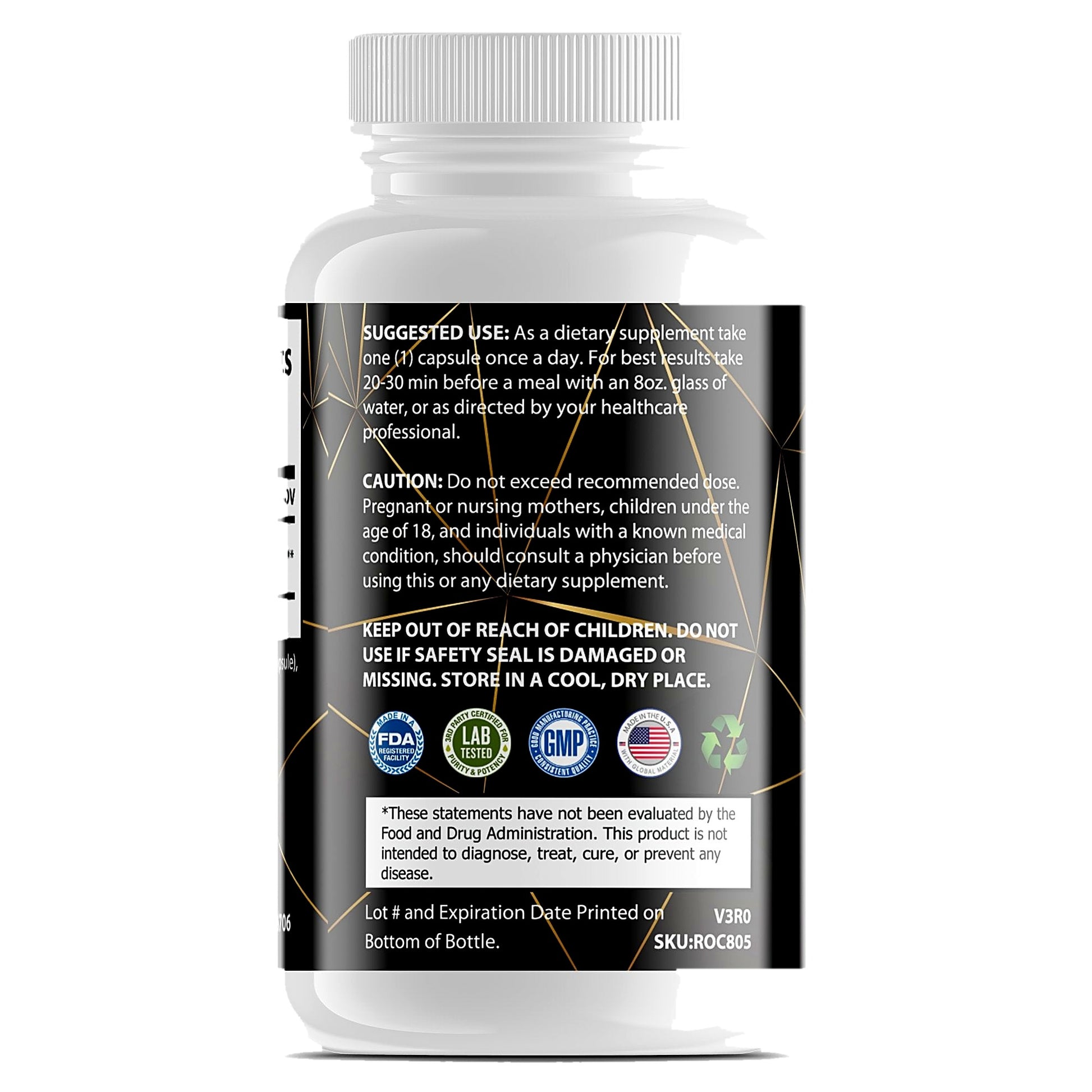 CoQ10 suggested use and label details