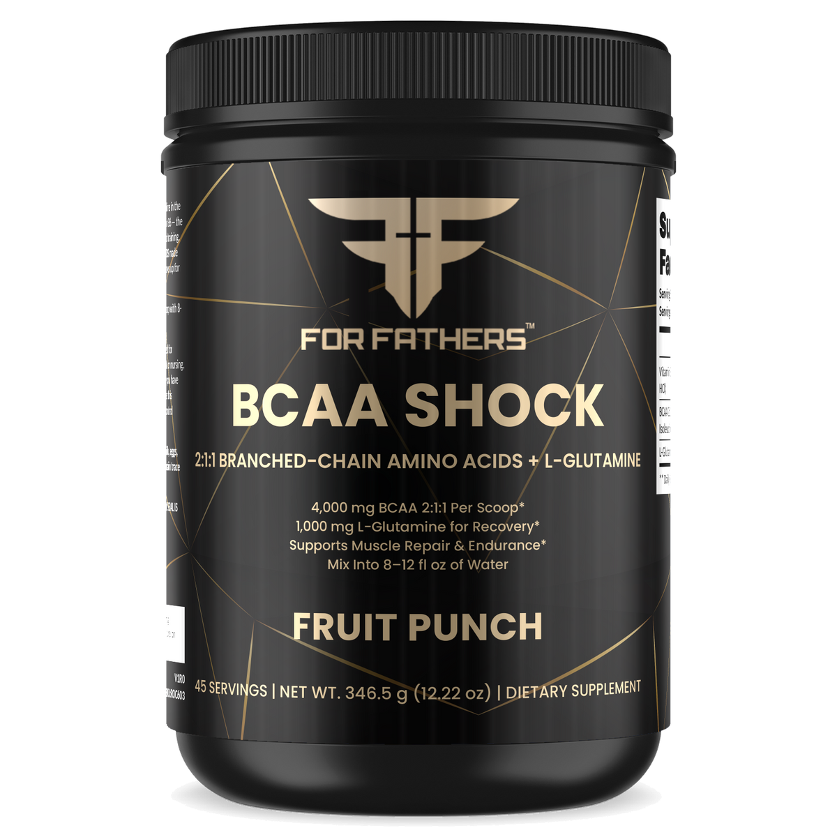 BCAA Shock – Fruit Punch – For Fathers Fitness – front
