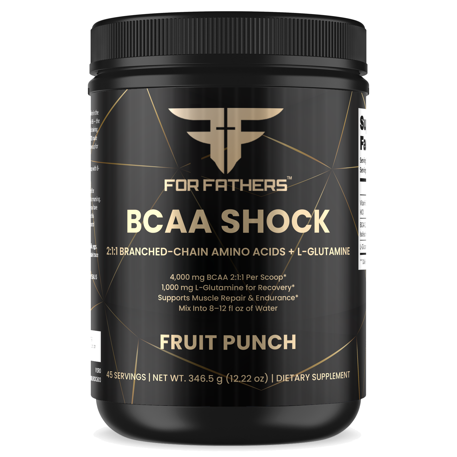 BCAA Shock – Fruit Punch – For Fathers Fitness – front