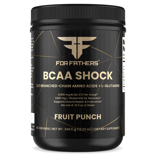 BCAA Shock – Fruit Punch – For Fathers Fitness – front