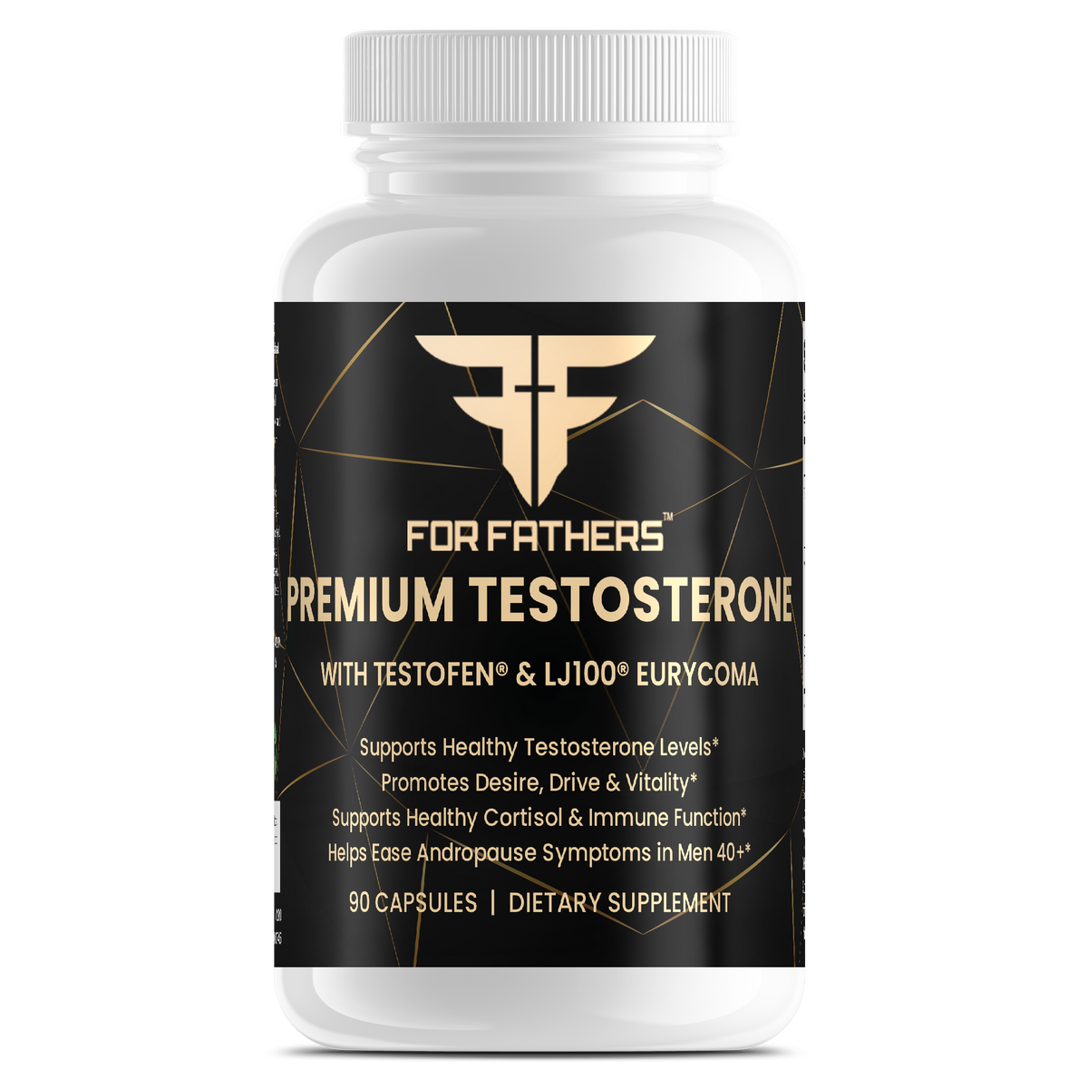 Premium Testosterone – For Fathers Fitness – front