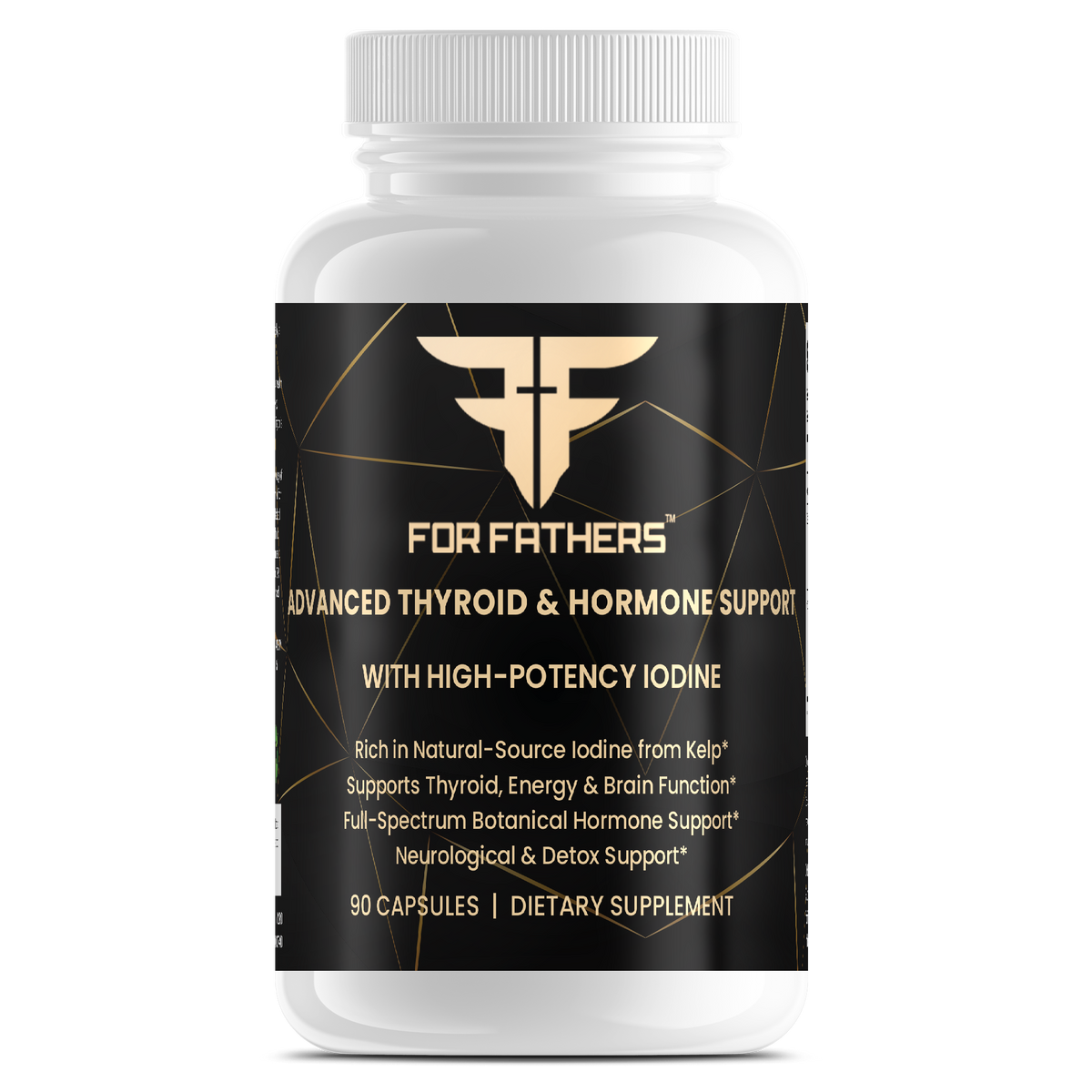 Advanced Thyroid & Hormone Support – For Fathers Fitness – front