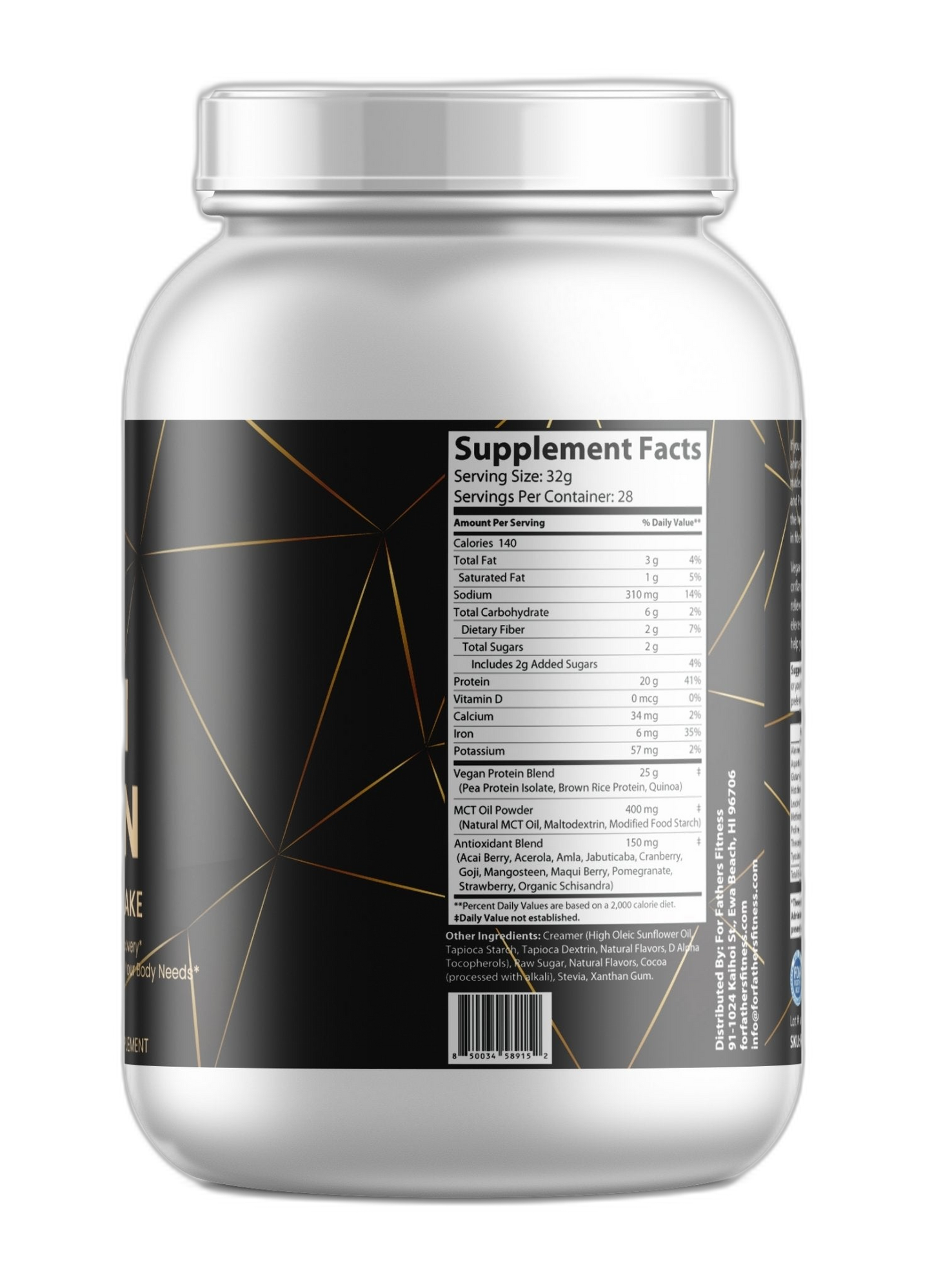 product on dark