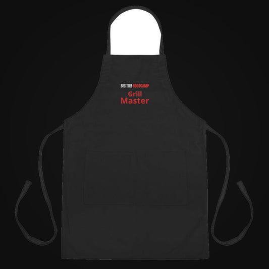 Big Tire Bootcamp Grill Master Apron - black on dark