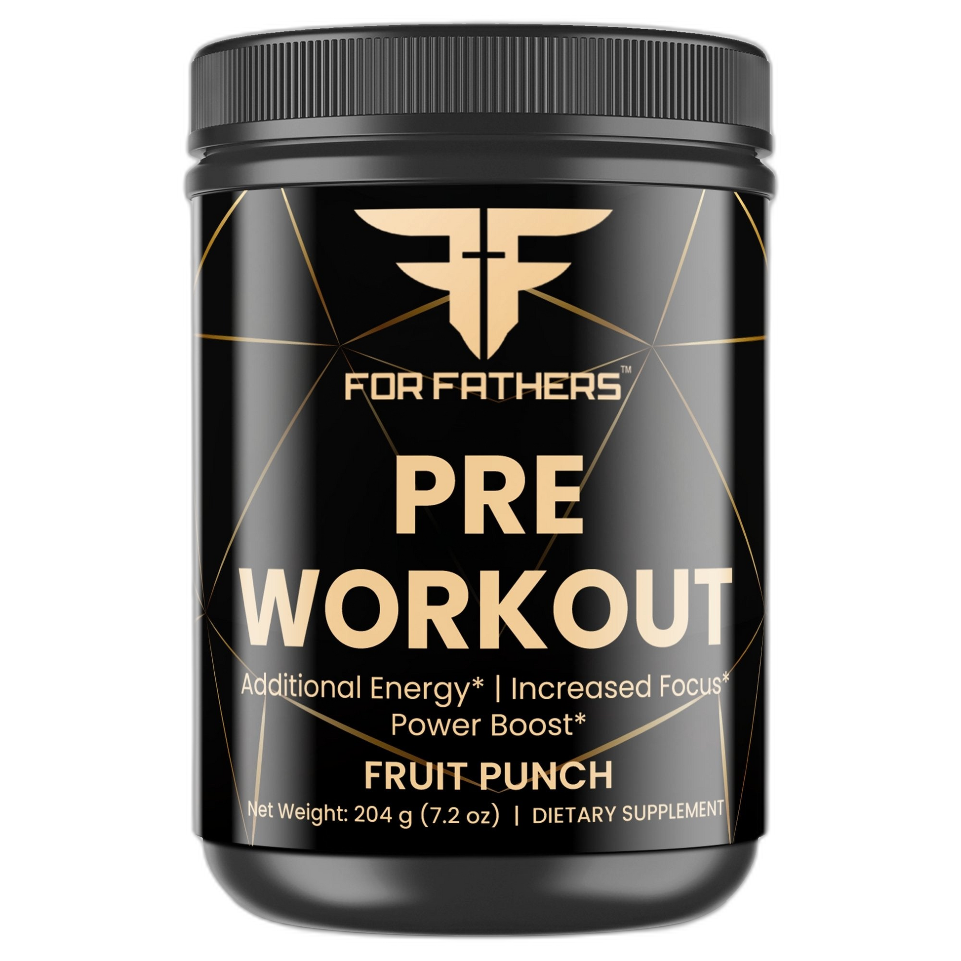 Pre-Workout Fruit Punch on dark