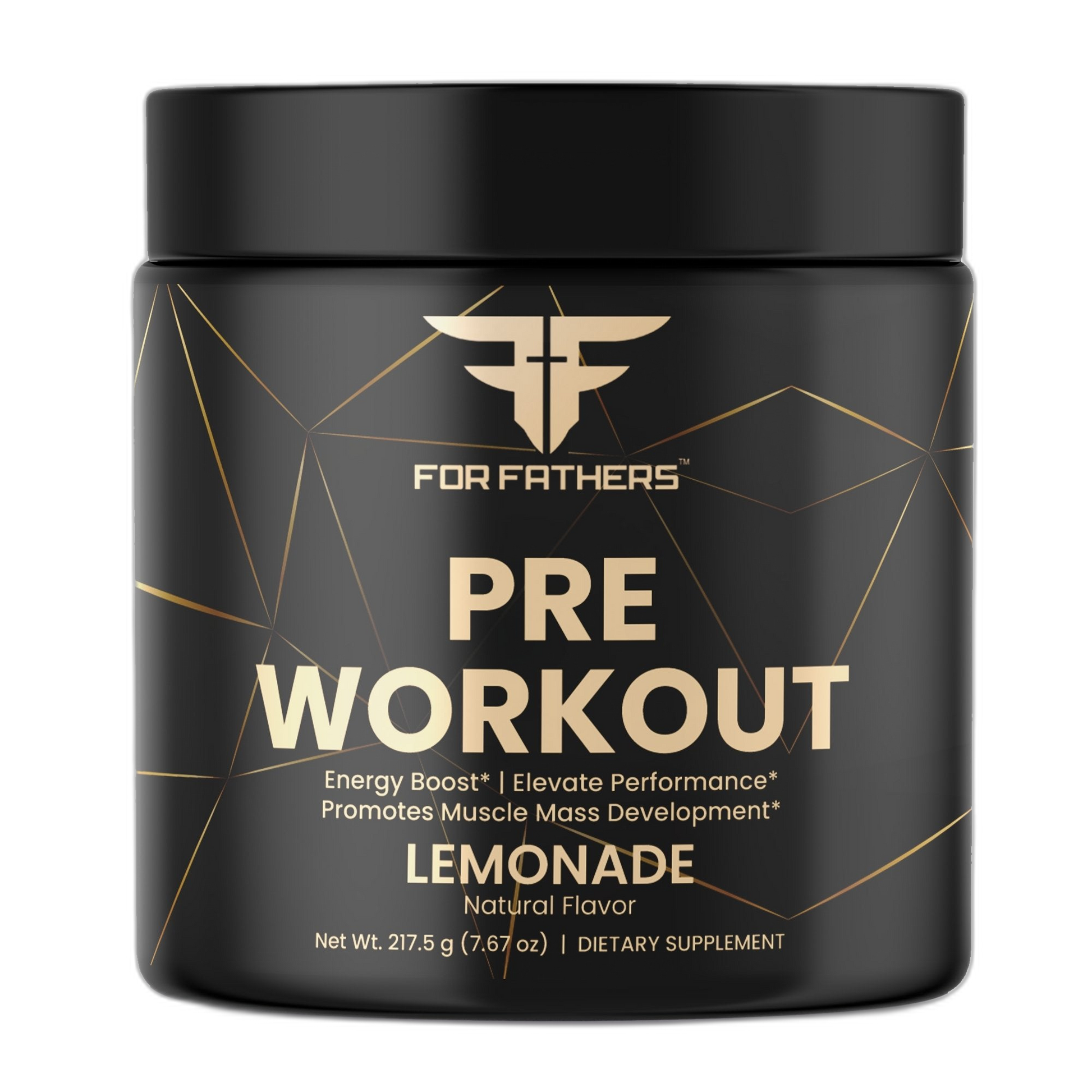 Pre-Workout Lemonade on dark