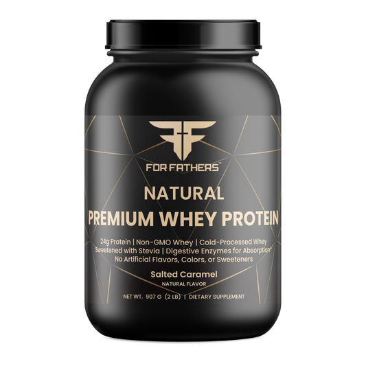 2LB Salted Caramel Whey Protein — For Fathers Fitness