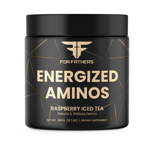 Energized Aminos Raspberry Iced Tea — For Fathers Fitness