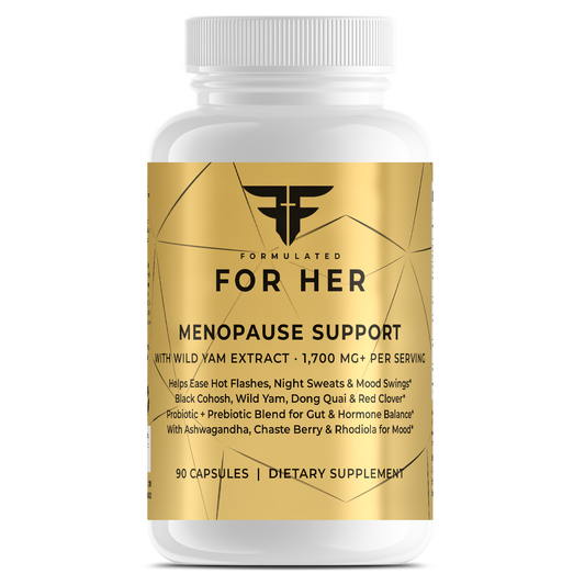 Menopause Support – FOR HER by For Fathers Fitness – front