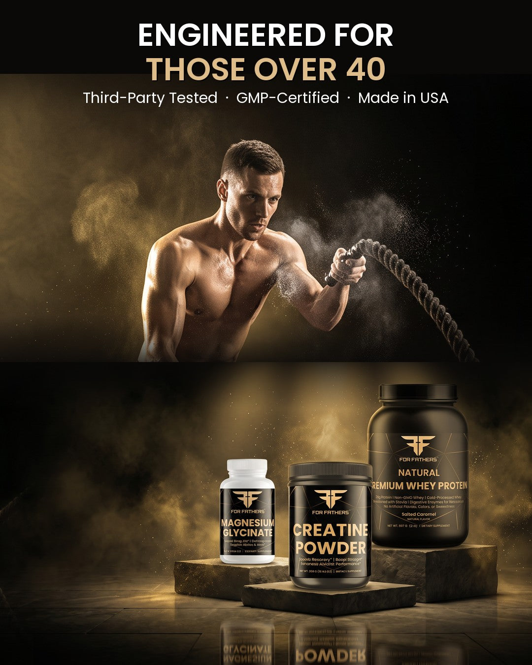 For Fathers Fitness — engineered for those over 40
