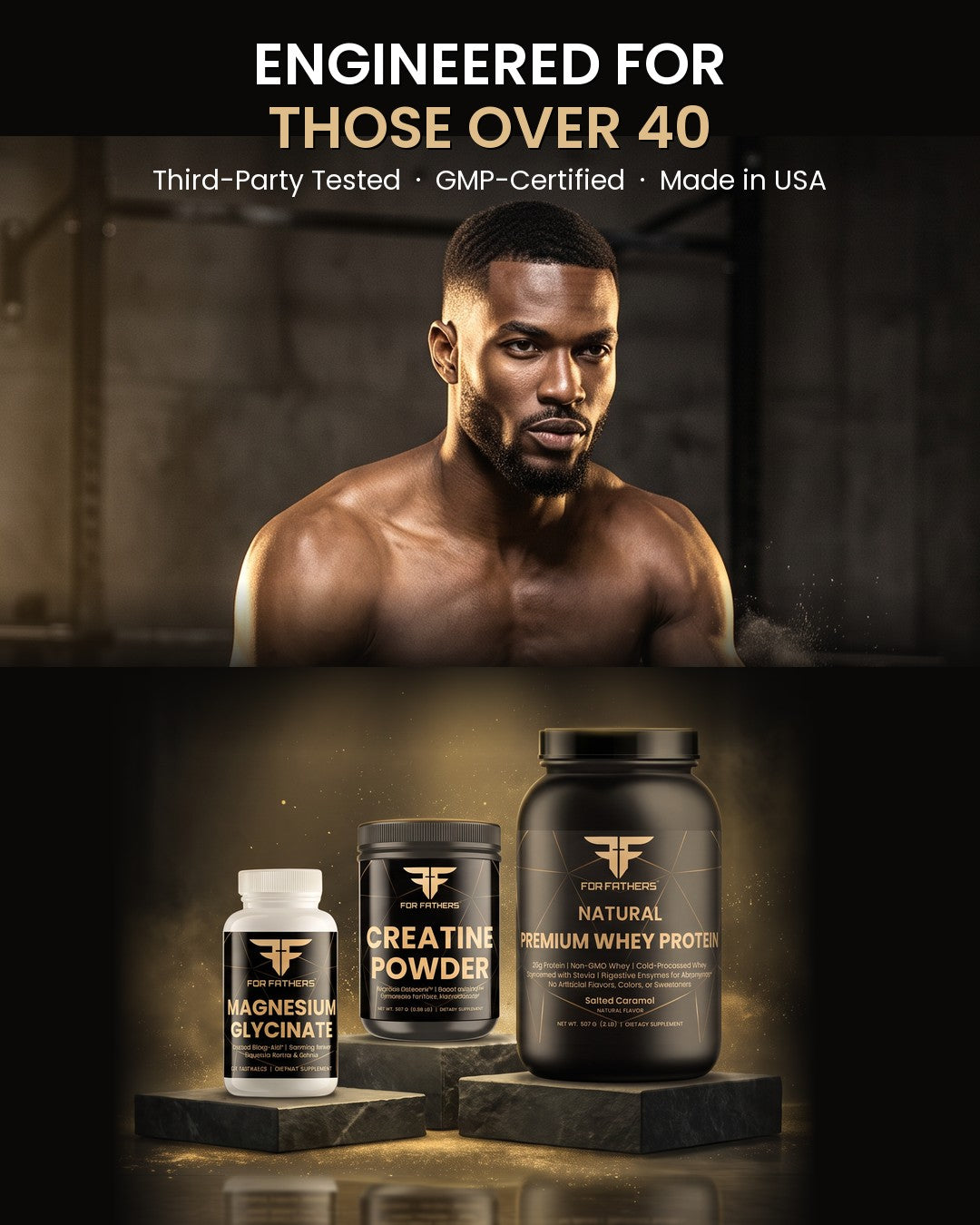 For Fathers Fitness — engineered for those over 40