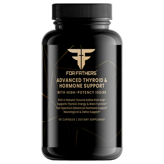 Advanced Thyroid & Hormone Support 90 capsules – front view – For Fathers Fitness