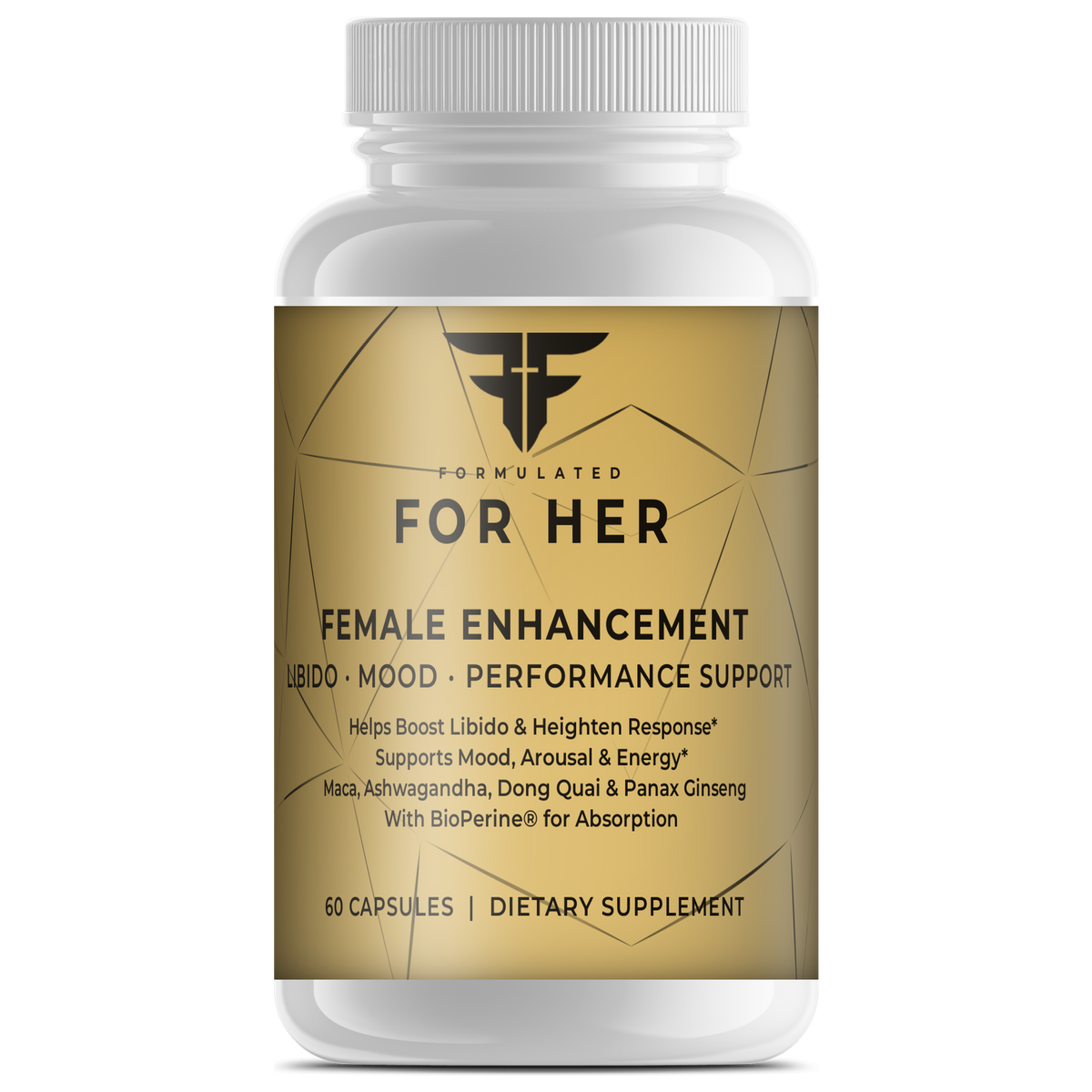 FOR HER Female Enhancement 60 capsules – front view – For Fathers