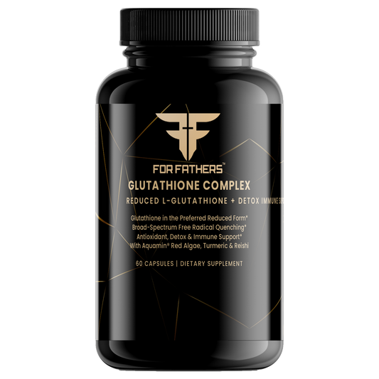 Glutathione Complex 60 capsules – front view – For Fathers Fitness