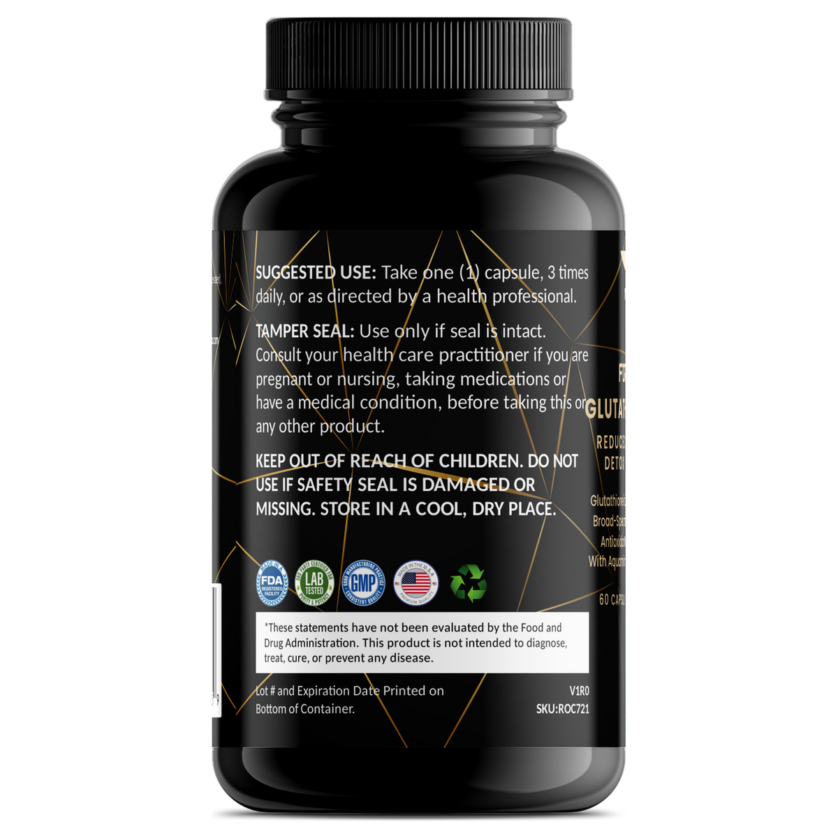 For Fathers Glutathione Complex — left view