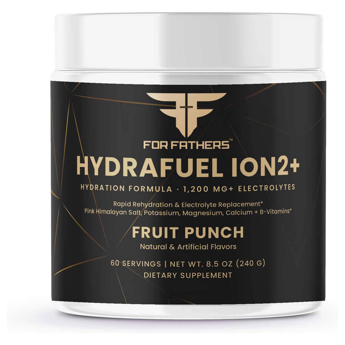 For Fathers HydraFuel ION2 Hydration Fruit Punch — front view