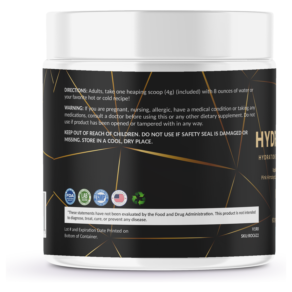 For Fathers HydraFuel ION2 Hydration Fruit Punch — left view