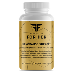 Menopause Support with Wild Yam | Hot Flashes, Mood & Hormone Balance | 90 Capsules