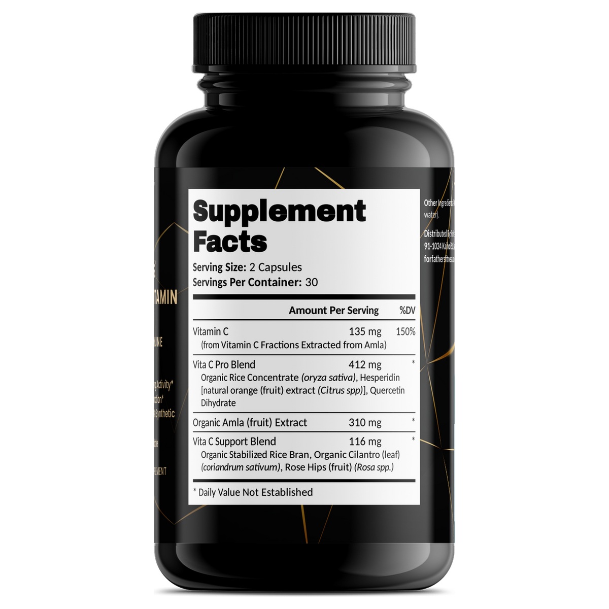 For Fathers Plant-Source Vitamin C — right view