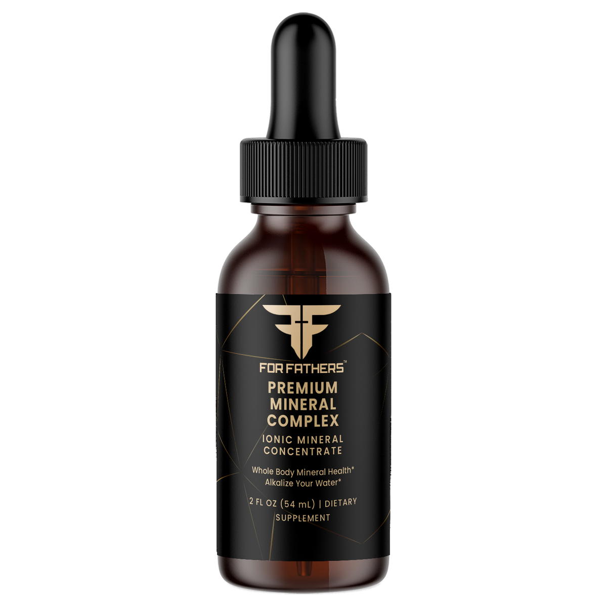 Premium Mineral Complex 2 fl oz (54 ml) – front view – For Fathers Fitness