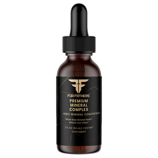 Premium Mineral Complex 2 fl oz (54 ml) – front view – For Fathers Fitness